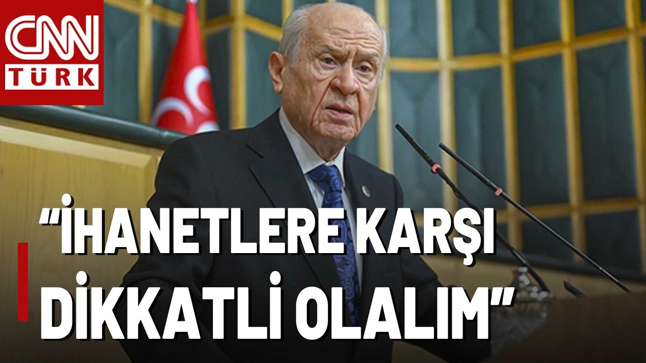 Devlet Bahçeli Net Konuştu! 