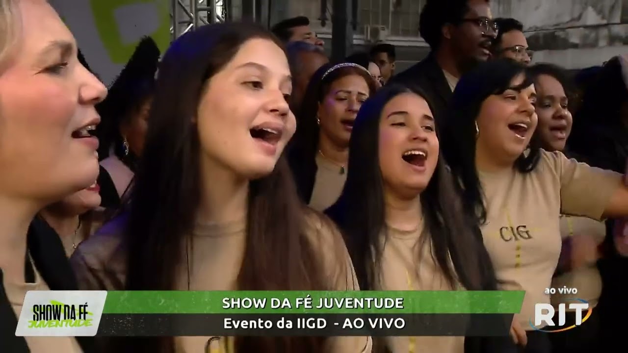 Coral Cig - Tu és maravilhoso - Show da fé Juventude (09/07/2025)