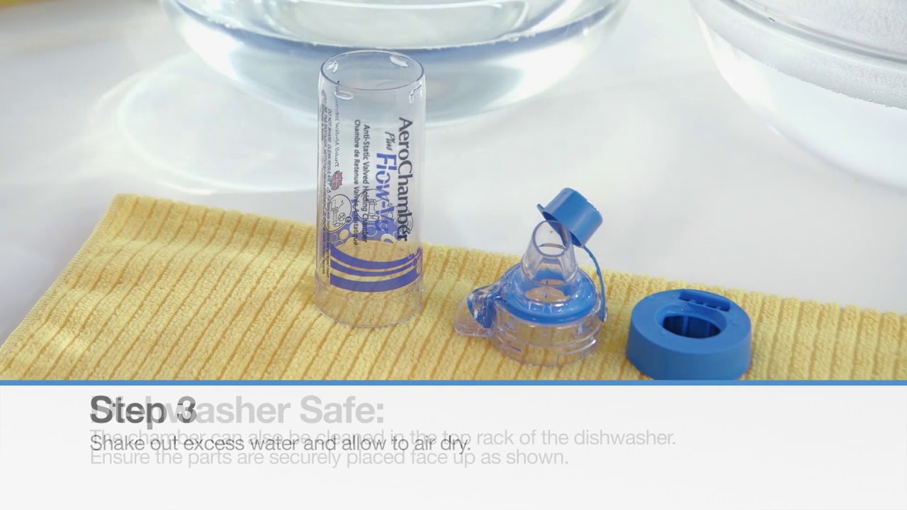 How to Clean Your AeroChamber Plus* Flow-Vu* Chamber