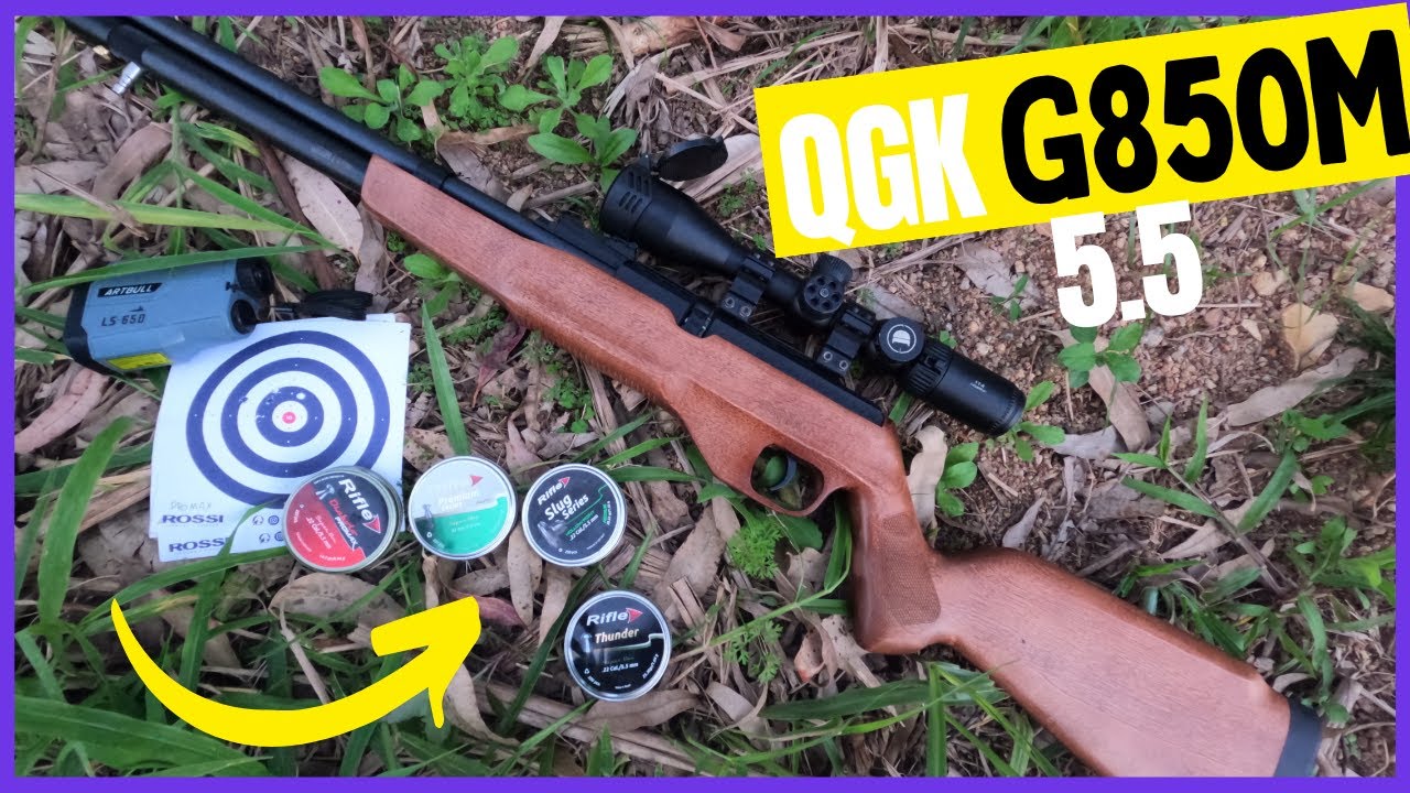 CARABINA PCP QGK G850M PRECISÃO A 44 METROS