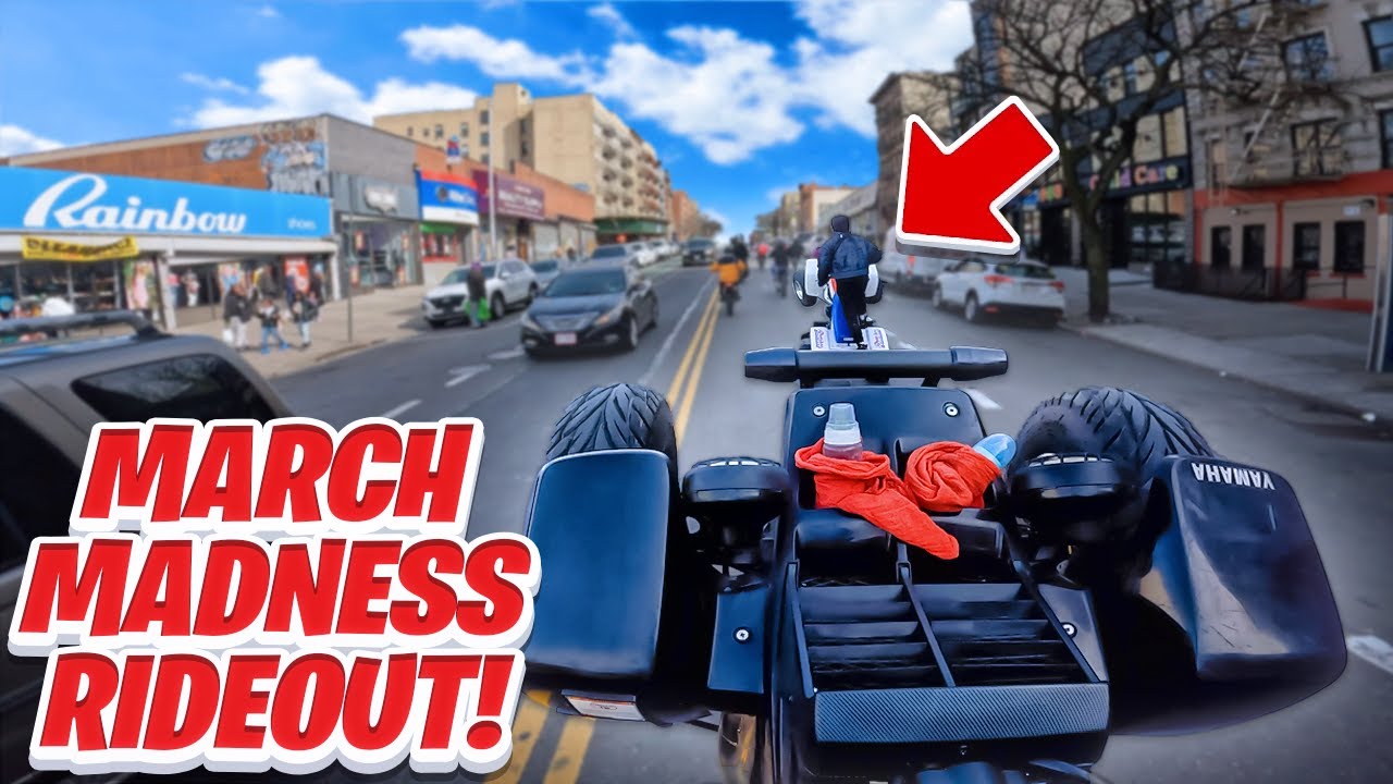 Dirt Bikes Take Over New York Streets! *2023 MARCH MADNESS RIDEOUT*