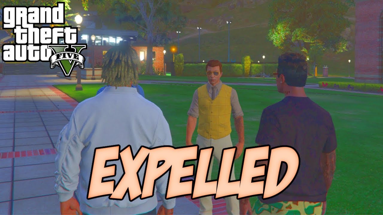 GTA 5 EXPELLED FROM SCHOOL (SKIT)
