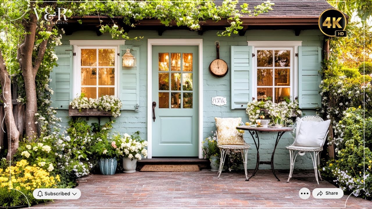 Garden-Inspired Shabby Chic & Vintage Pieces: Transform Your English Country Cottage Farmhouse