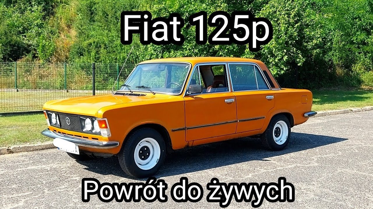Pierwsze odpalenie po długim postoju. FIAT 125p, FSO 1500.