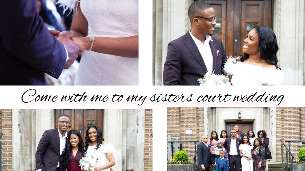 Come with me to my sisters court wedding 💍