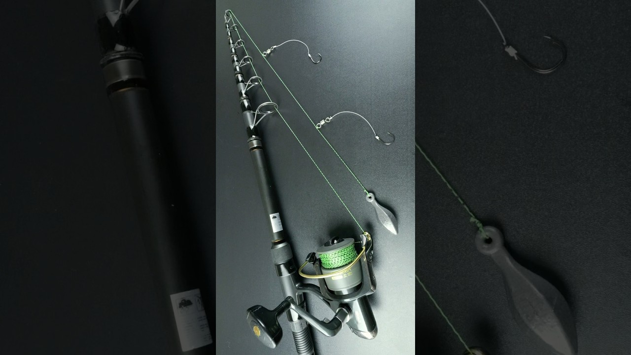 🔥Genius Fishing Tackle Idea😱💪🎣 #fishing #fishinghacks #diyfishing #fishingknots #shortsvideo