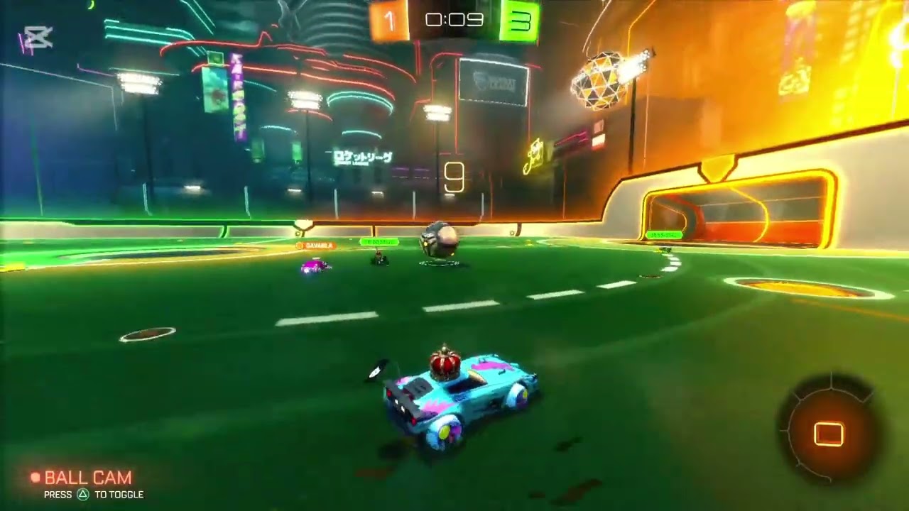 Rocket league with sully he got better a lil