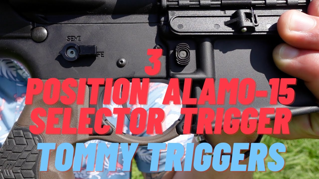 Tommy Trigger Selector Upgrade Kit For Graves Alamo-15 Trigger FRT