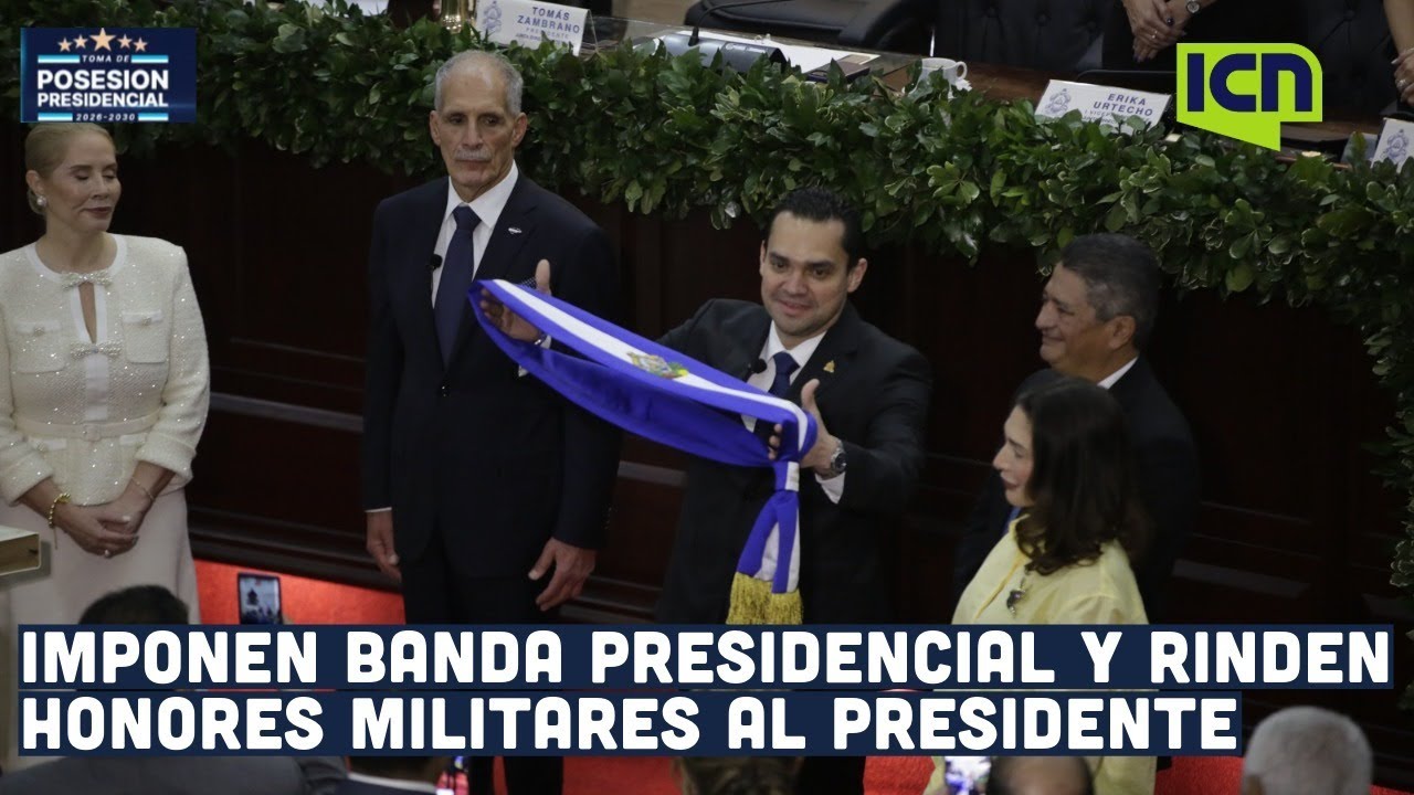 Nasry Asfura recibe banda presidencial y asume oficialmente la presidencia de Honduras
