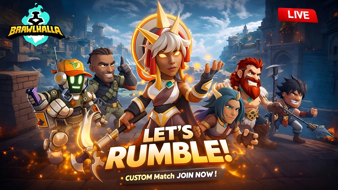Brawlhalla Live 🔥 Fun Matches With Subscribers | Tamil Gaming Live 😎