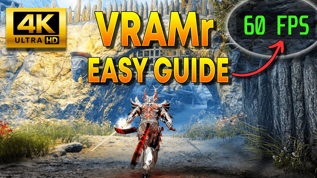Increase FPS In ANY Skyrim Modlist - VRAMr Complete Guide