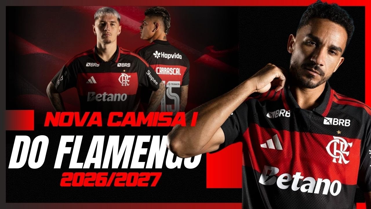 PREÇOS, DETALHES, CURIOSIDADES, CONCEITO... TUDO SOBRE A NOVA CAMISA DO FLAMENGO 2026/2027