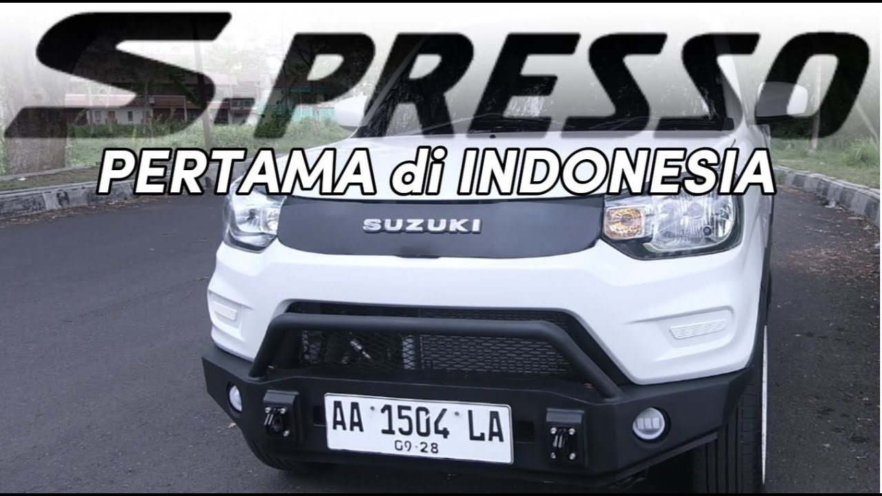 Suzuki S Presso 2023 modif bemper roofrack towbar | Bumper ARB (asli rakitan bengkel)