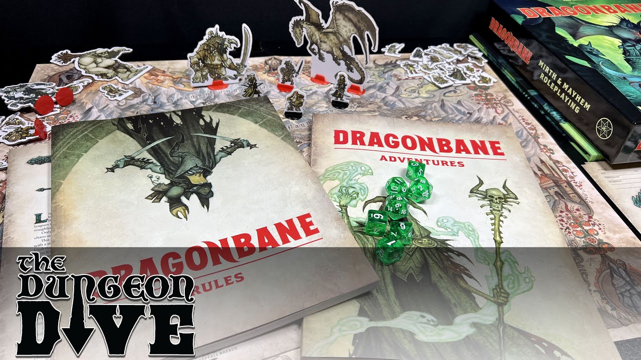 Dragonbane RPG from the solo perspective - Overview / Review / Solo campaign set up