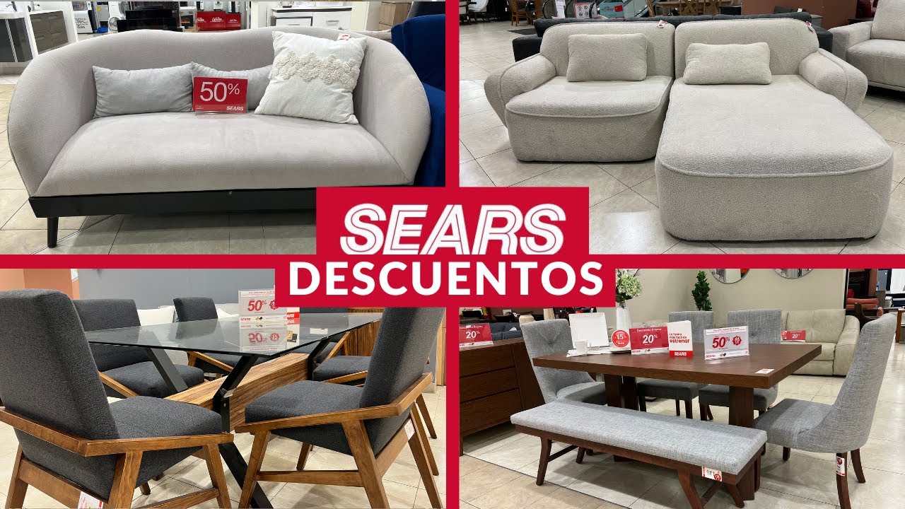HASTA 50% DE DESCUENTO EN MUEBLES SEARS