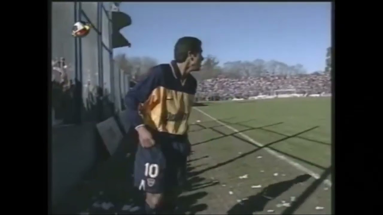 Riquelme vs Gimnasia y Esgrima de La Plata (Apertura 1998)