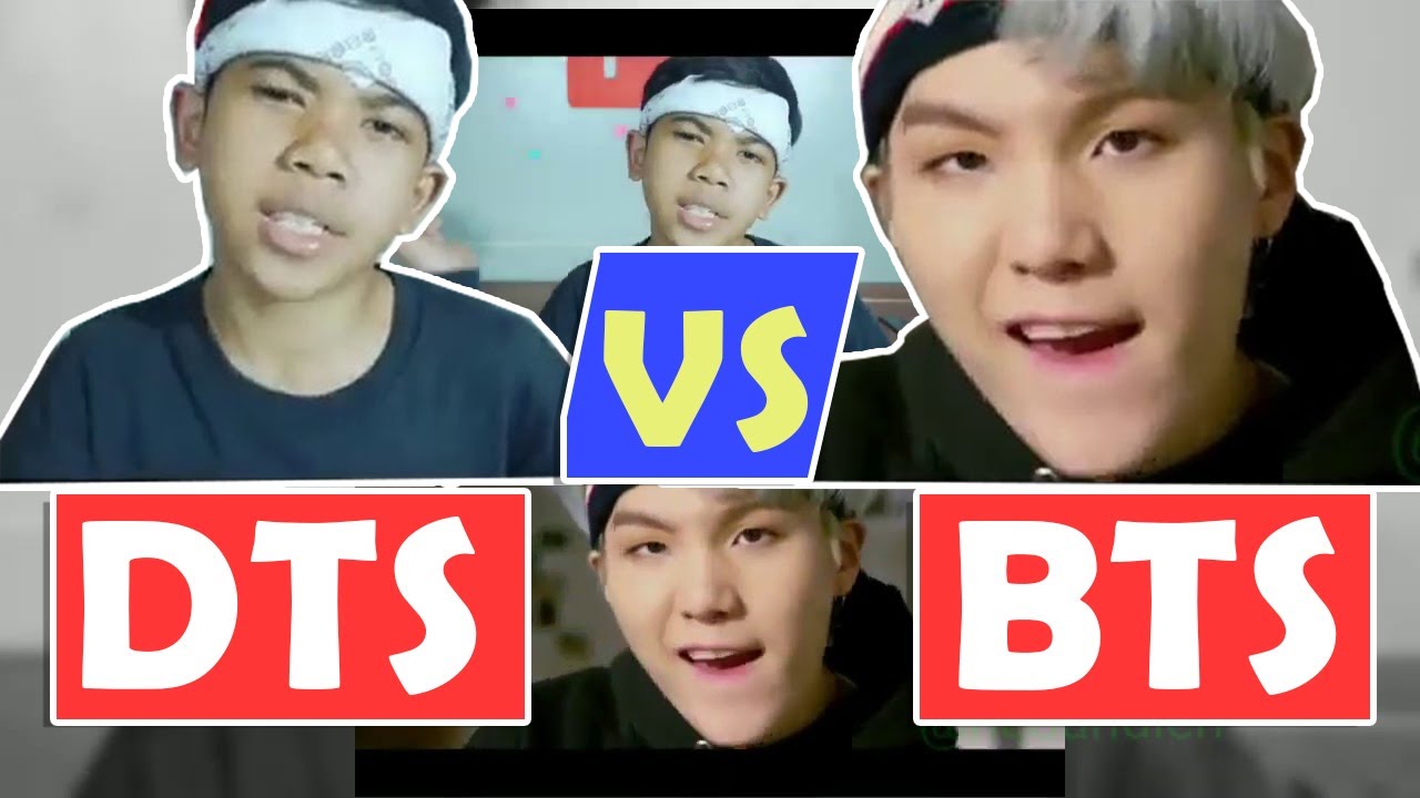 Video Compare Mic Drop BTS & DTS Parody Mantap