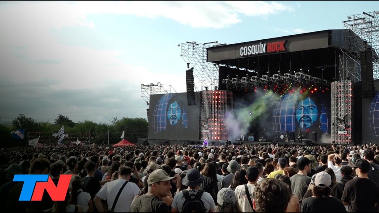 Cosqu&iacute;n Rock 2026: m&uacute;sica, turismo y r&eacute;cord de espectadores en el finde de carnaval
