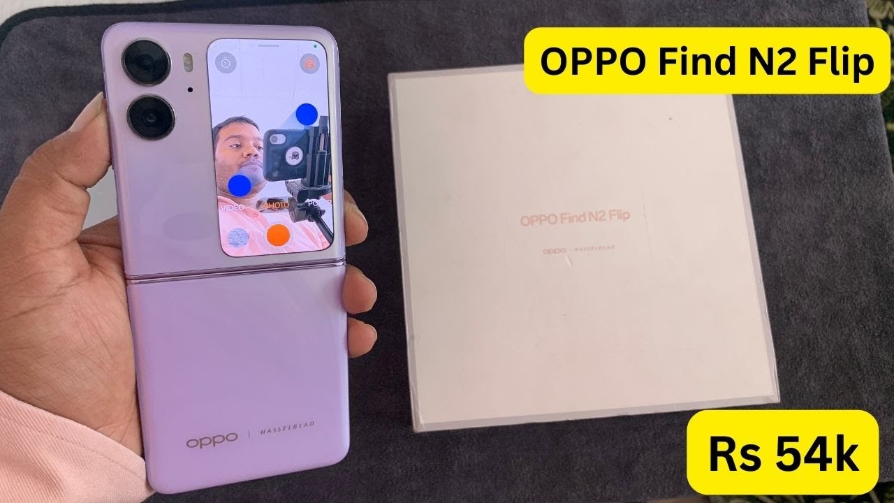 Used OPPO Find N2 Flip ! Second Hand Mobile OPPO Find N2 Flip Rs 54K !