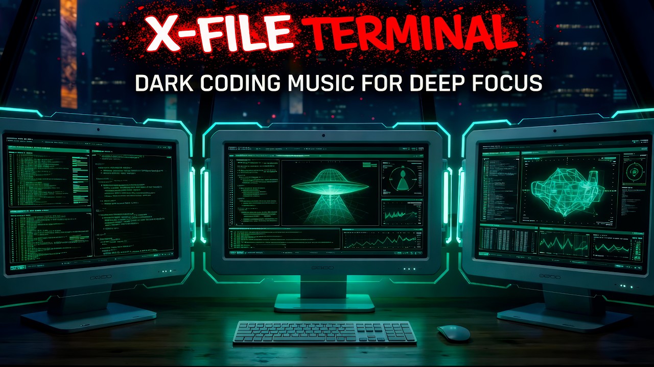 X-File Terminal | Dark Coding Music for Deep Focus