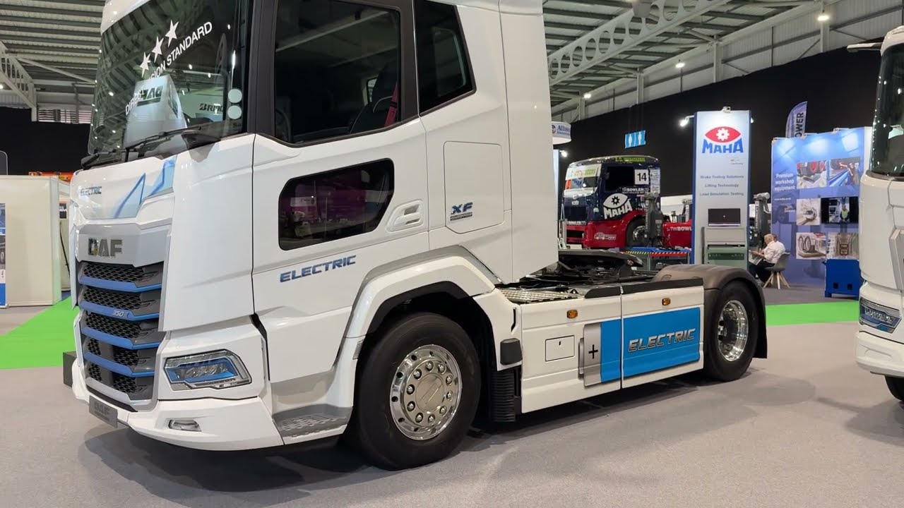 DAF XF 350E Electric (2025) Interior And Exterior - Road Transport Expo 2025