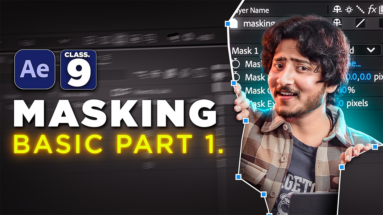 Masking in After Effects | 90% Beginners Make This Mistake | Part 1