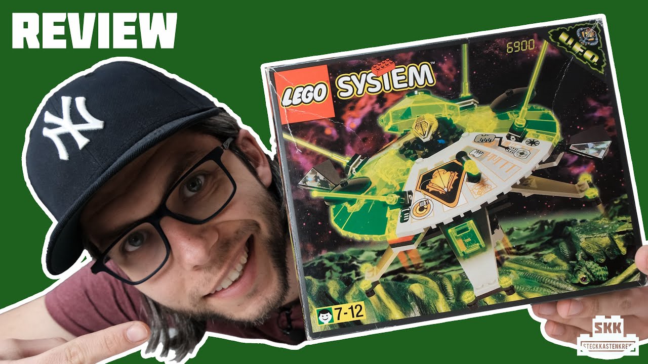 Eine wirklich abgedrehte fliegende Untertasse: LEGO® 6900 von 1997 [Review]