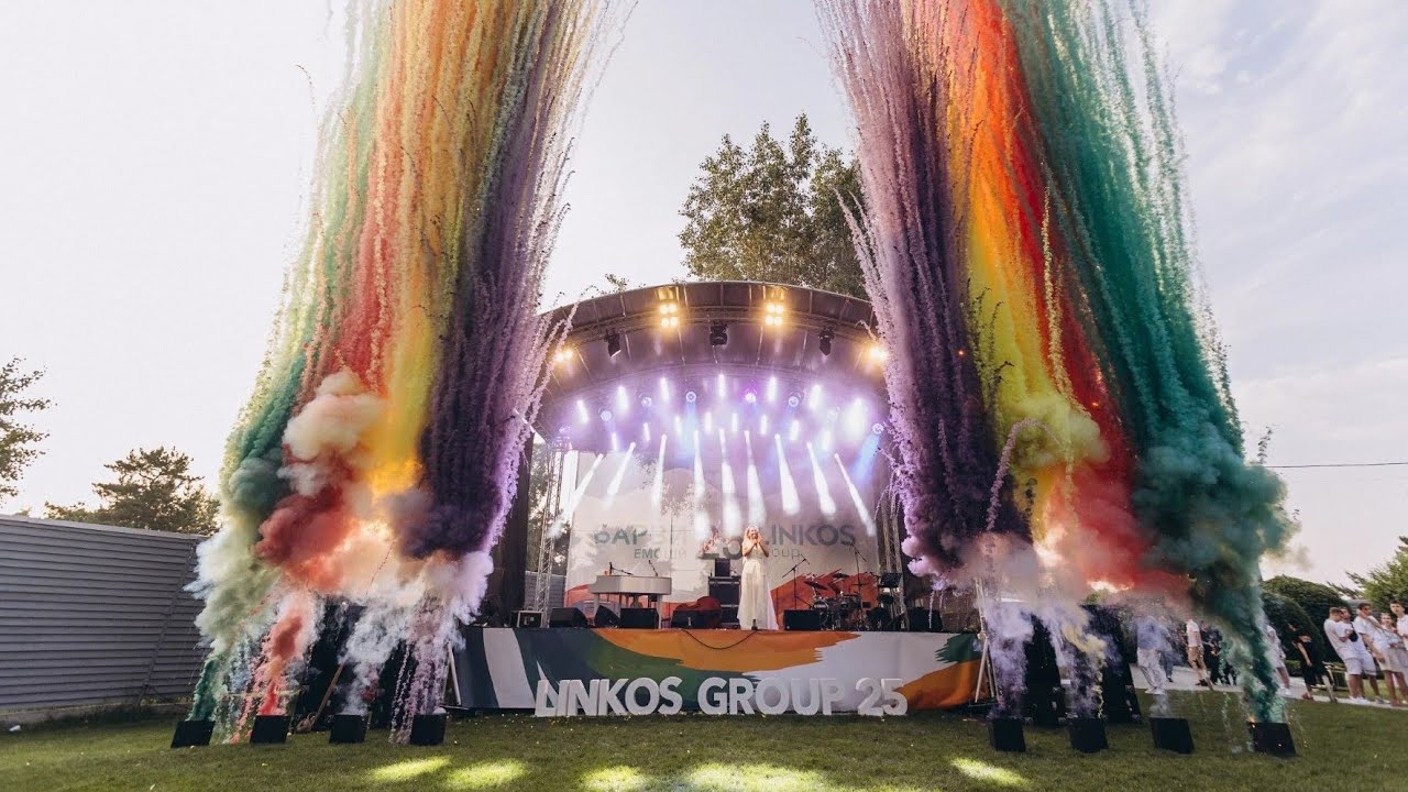 Українські зірки привітали Linkos Group з 25-річчям на Linkos Family Day