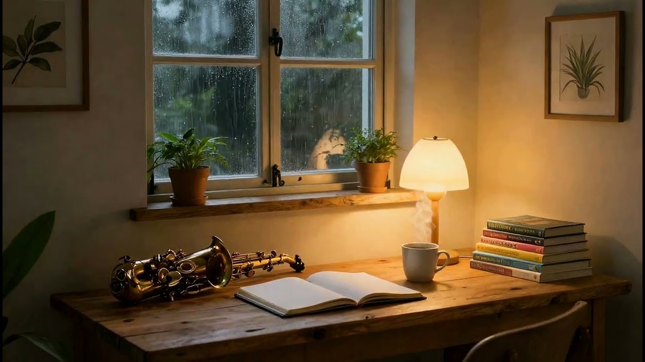 🌟 Warm Jazz Lo-fi Vibes | 13 Minute Chill Saxophone Mix 🎷