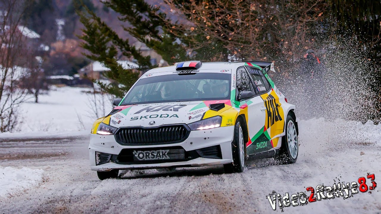 Test Rallye Monte-Carlo 2026 ⎮ Eric Camilli ⎮ Skoda Fabia RS Rally2 By PapaJulien
