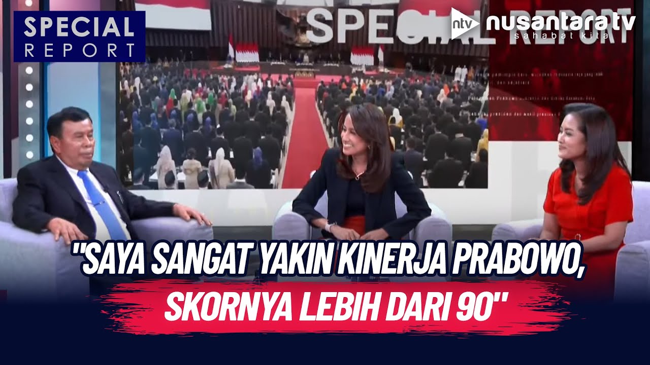 [FULL] Presiden Komisaris NT Corp: Optimistis Prabowo Bisa Bawa Indonesia Maju | SPECIAL REPORT