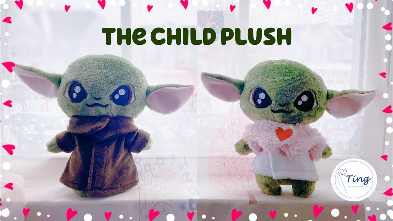 DIY The Child Plush Toy - Baby Yoda with Two Outfits|【FREE PATTERN】| Step-by-Step Tutorial | DIY尤达宝宝