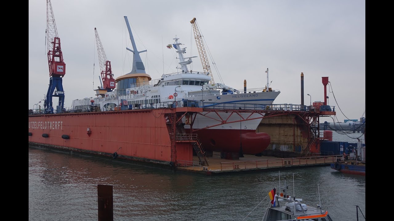 MS Helgoland: Besuch in der Mützelfeldtwerft (Cuxhavener Nachrichten/Niederelbe-Zeitung)