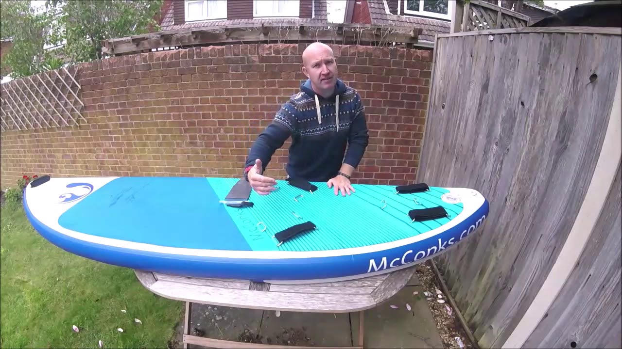 Independent review of McConks 9'8 Go Free inflatable SUP