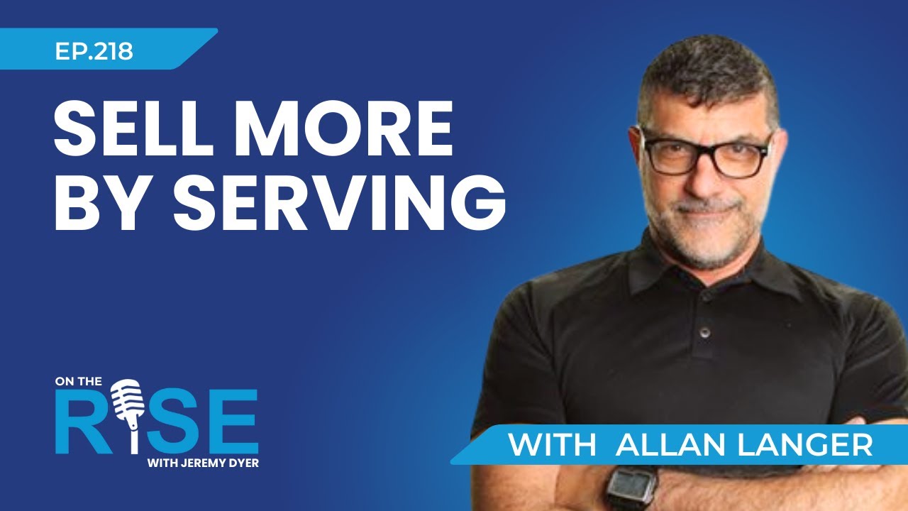 Sell More by Serving With Allan Langer