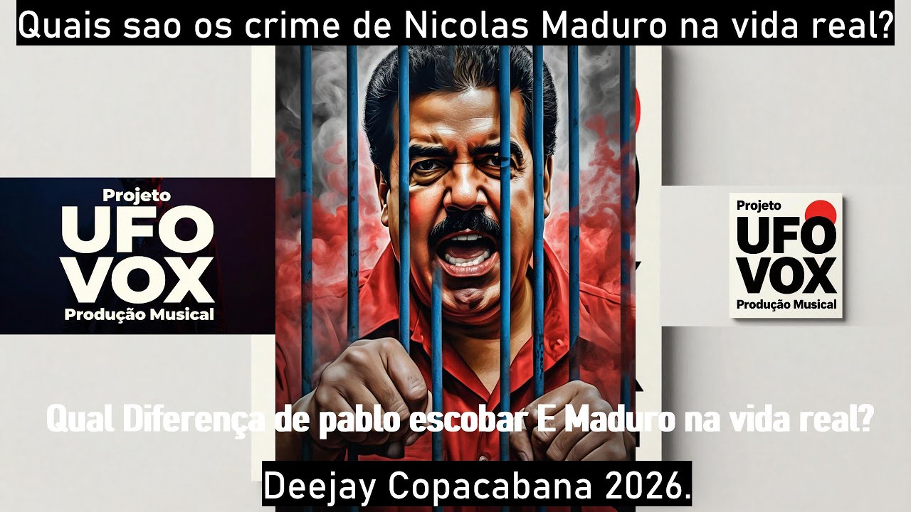 Deejay Copacabana/Produção Musical Embarcadas _ VIP/Pablo escobar E Maduro na vida real?