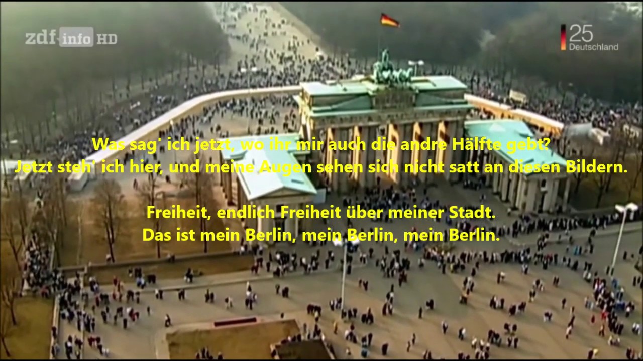 Reinhard Mey - Mein Berlin (Lyrics)