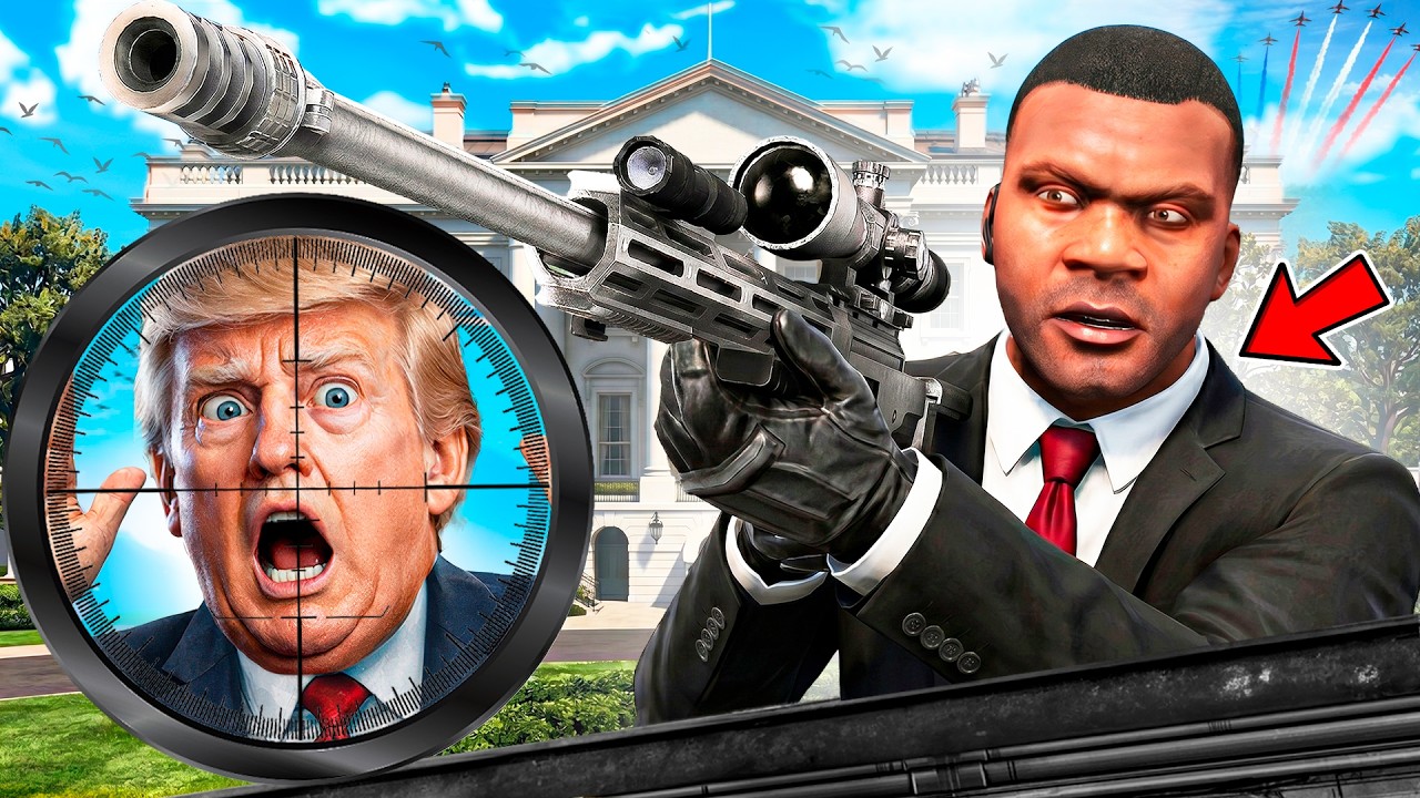 БЕЗУМНОЕ ПОКУШЕНИЕ НА ПРЕЗИДЕНТА В ГТА 5! ПРИВЕТ ПРЕЗИДЕНТ ОБЗОР МОДА GTA 5 MODS ОНЛАЙН