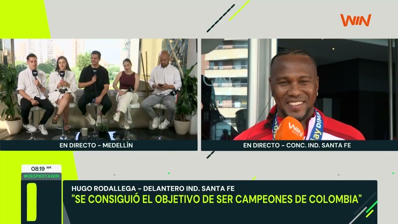Entrevista exclusiva con Hugo Rodallega, delantero de Santa Fe