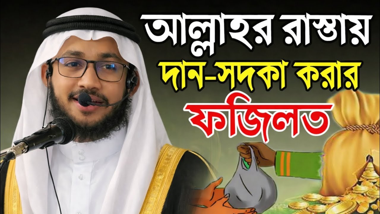 আল্লাহর রাস্তায় দান-সদকা করার ফজিলত, হাফেজ কারী মাহমুদুল হাসান মাদারীপুর। #hafez#qari#mahmud#hasan# 
