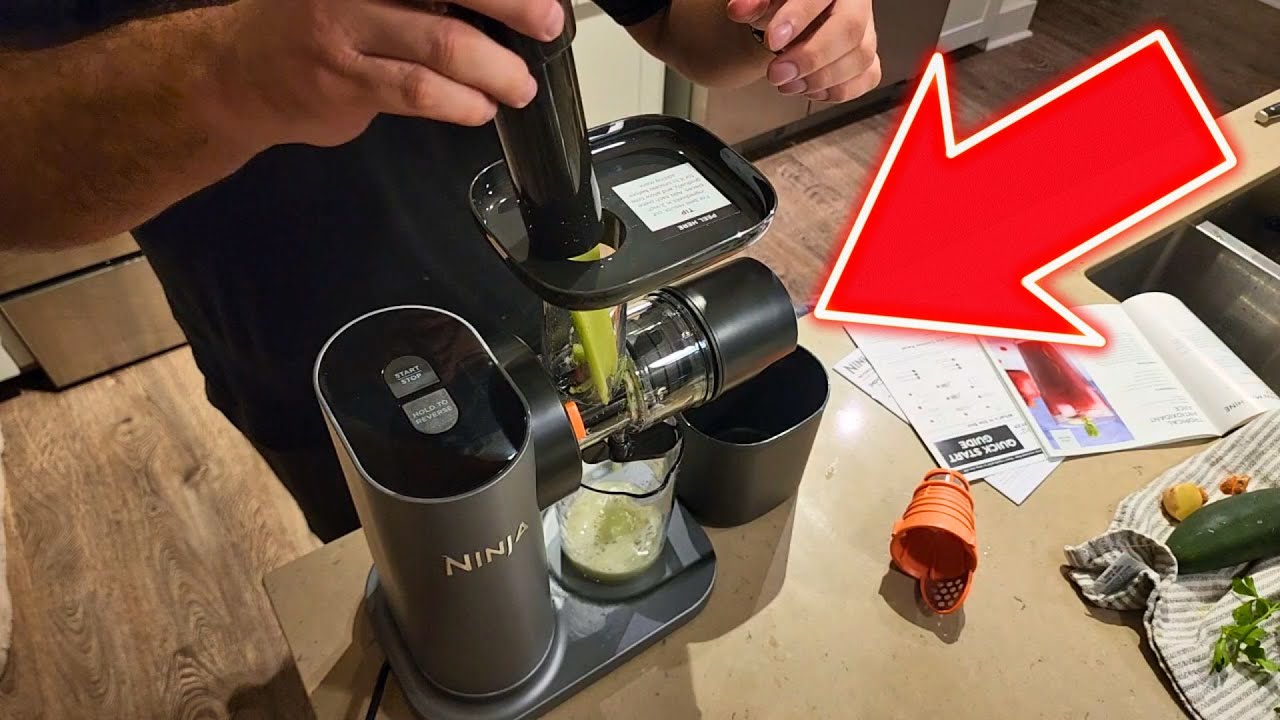 Ninja JC151 NeverClog Cold Press Juicer | Powerful Slow Juicer with Total Pulp Control #coldjuicer