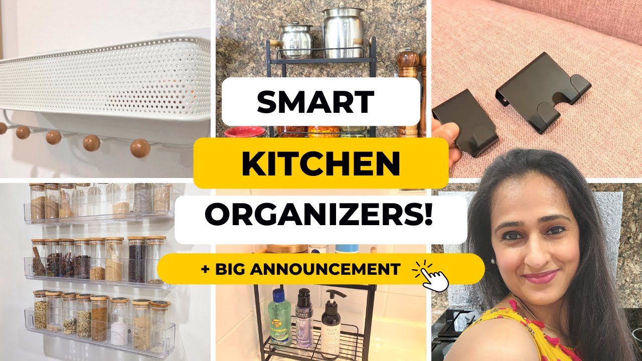 Amazing Home & Kitchen Organization | Space Saving Kitchen Organization Ideas
