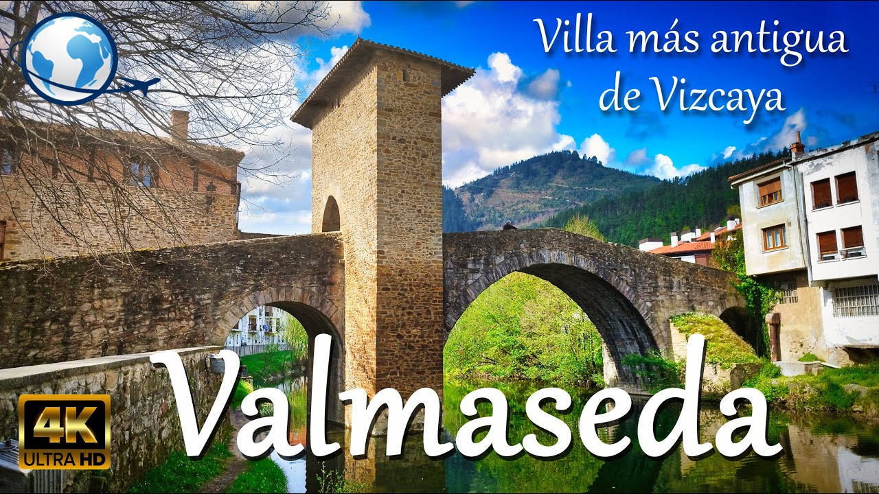 QUÉ VER en VALMASEDA (Balmaseda) 4K - Villa más antigua de Vizcaya