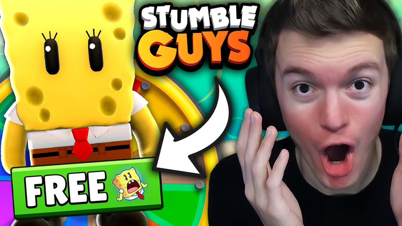 SPINNING 0.60 BETA WHEEL IN STUMBLE GUYS! (SPONGEBOB UPDATE)