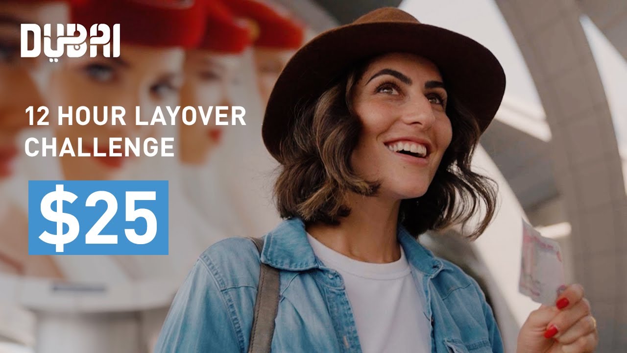 Dubai Layover Challenge: 25 DOLLARS in 12 Hours