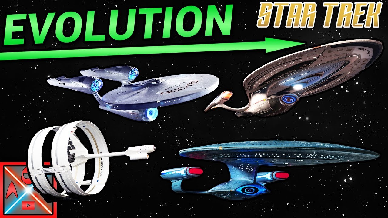 Die EVOLUTION der ENTERPRISE SCHIFFE - STAR TREK ENTERPRISE erklärt (non-Kanon)