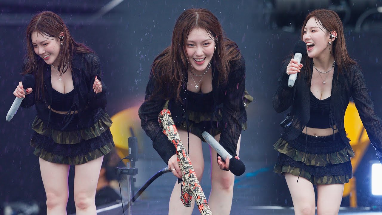 250704 김채현 CHAEHYUN 케플러 ke1per 'SHAKE IT' 4K 60P 직캠 @워터밤 by DaftTaengk