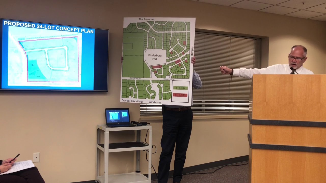 Germantown Public Hearing Kinderberg Park development