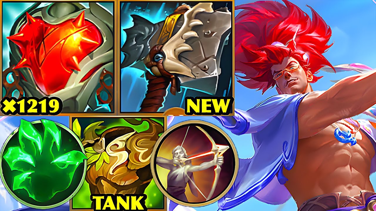 Wild Rift China Yasuo Top | NEW Heartsteel × Hullbreaker MAX TANK YASUO Build & Runes