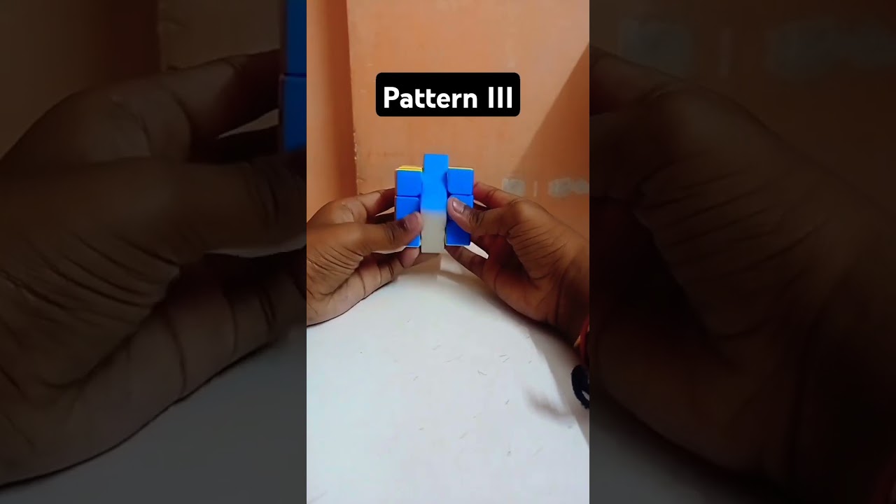 #Top 3 easy Rubik's cube patterns